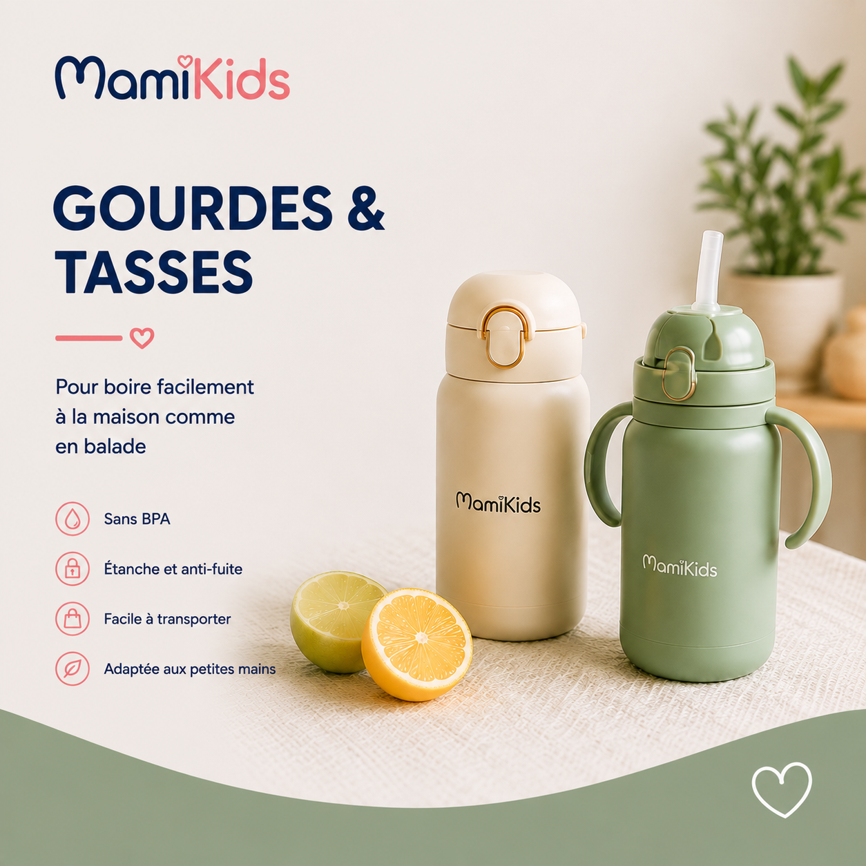Gourdes & tasses