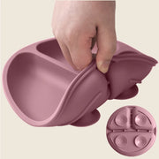 Assiette Bébé Compartimentée avec Ventouse – Sans BPA