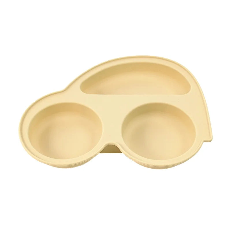 Assiette Compartimentée Automobile – Sans BPA